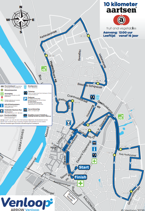 Parcours halve marathon